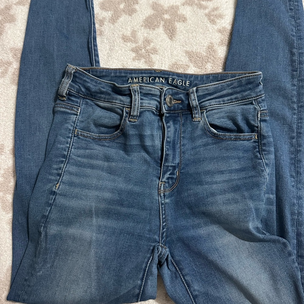 American Eagle Outfitters Women's Blue Jeans